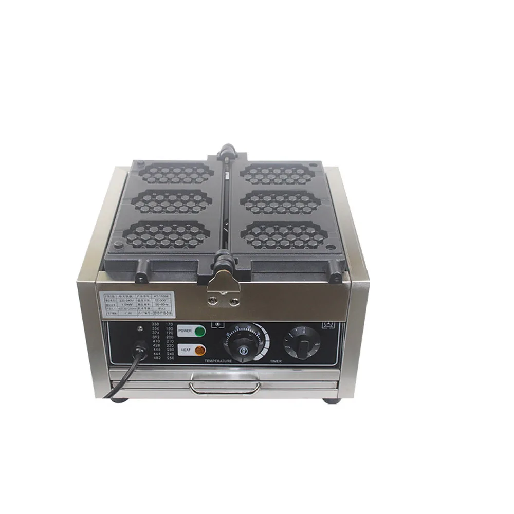 آلة صنع الشمعدانات الآيس كريم للوجبات الخفيفة صانع الوافل التجارية آلة صنع الوافل المنزلية صانع الكعك الشبكي