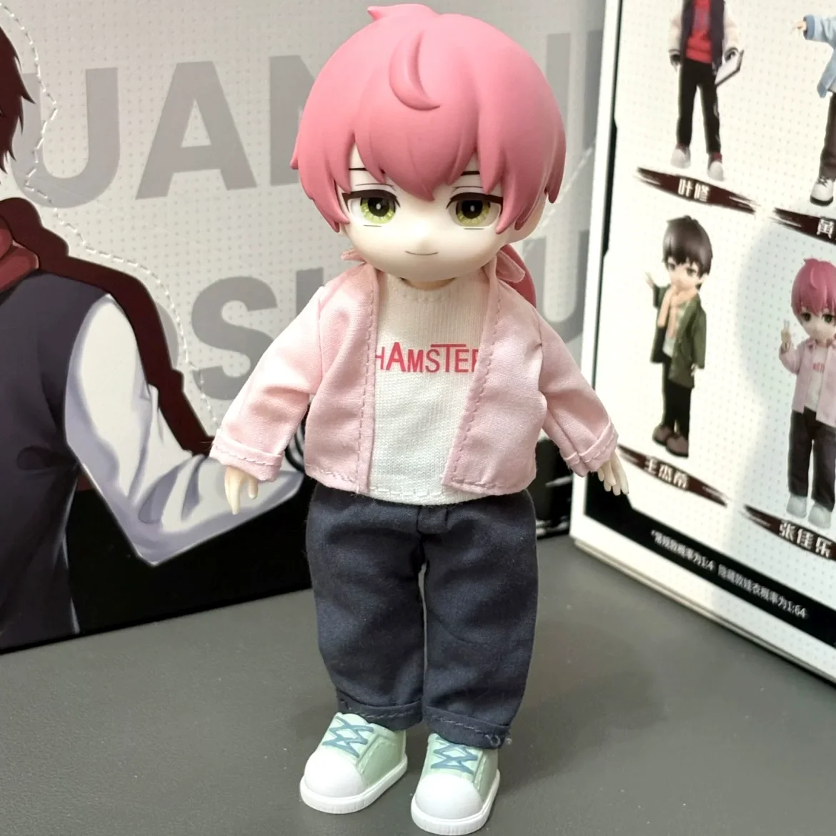 

Genuine Good reading materials Full time expert BJD daily moving doll blind box trendy playYe Xiu Zhang Jia Le