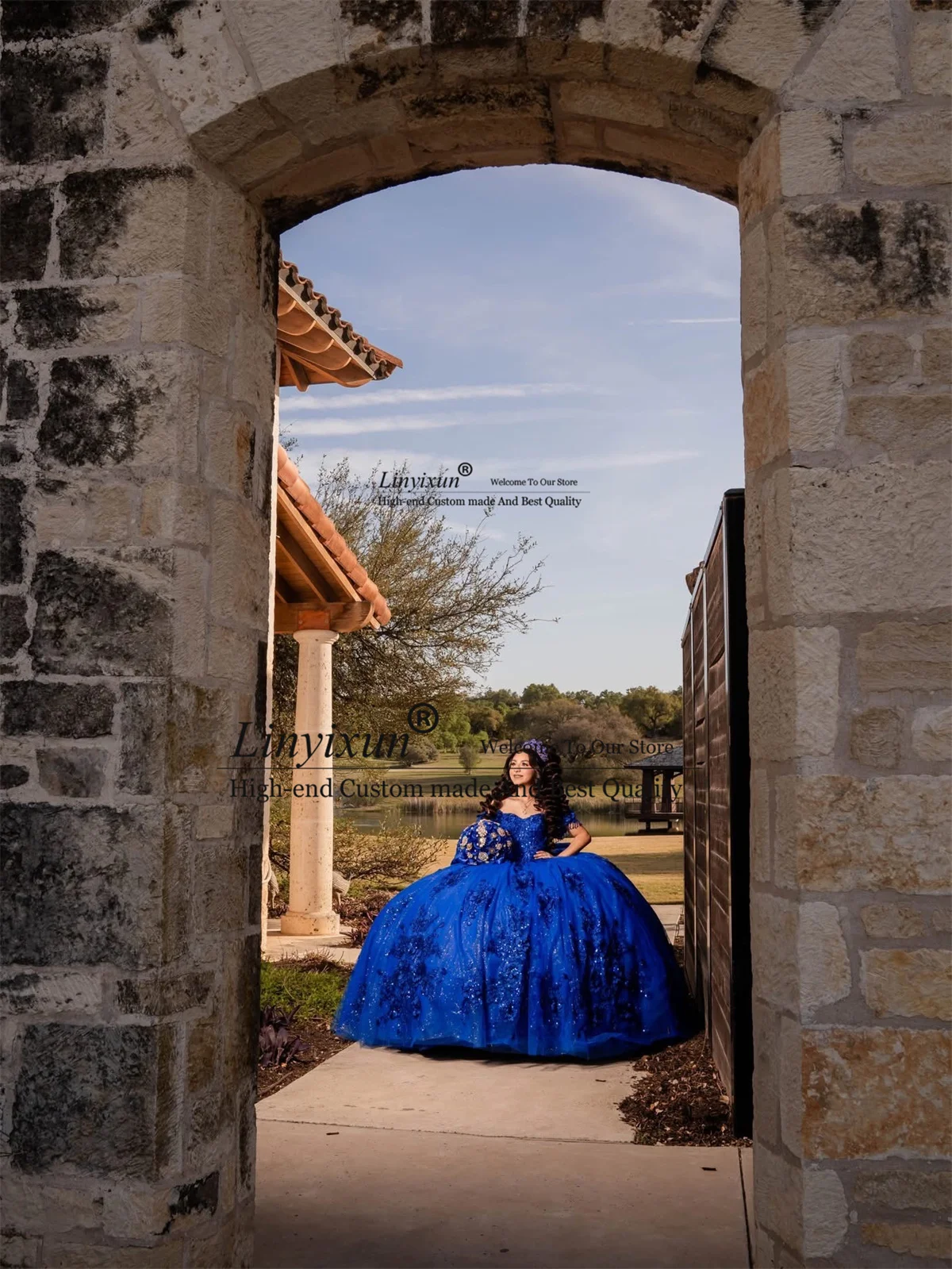 Mexican Off Shoulder Quinceanera Dresses for 15 Sleeveless Appliques Lace 3D Floars Lace vestidos de 15 quinceañera Customized