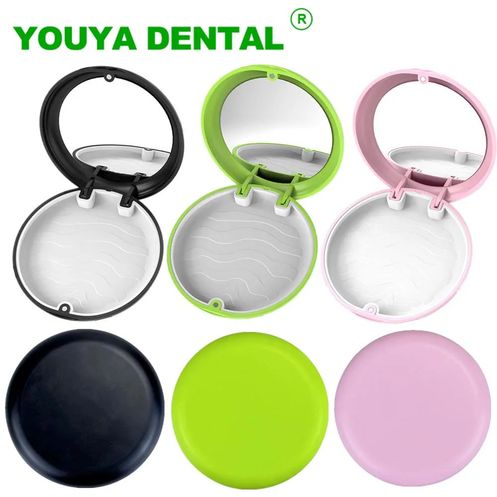 

5pcs Denture Storage Box Dental Retainer Case Orthodontic Fake Teeth Mouth Guard Braces Case Organizer Dentistry Accessorie Hot