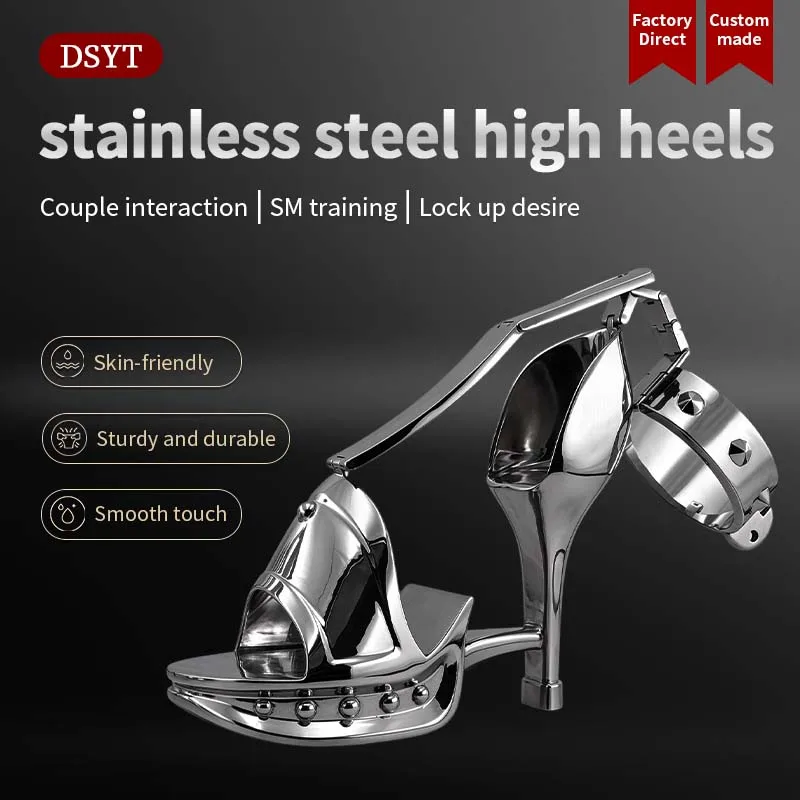 Stainless steel high heels XH--1