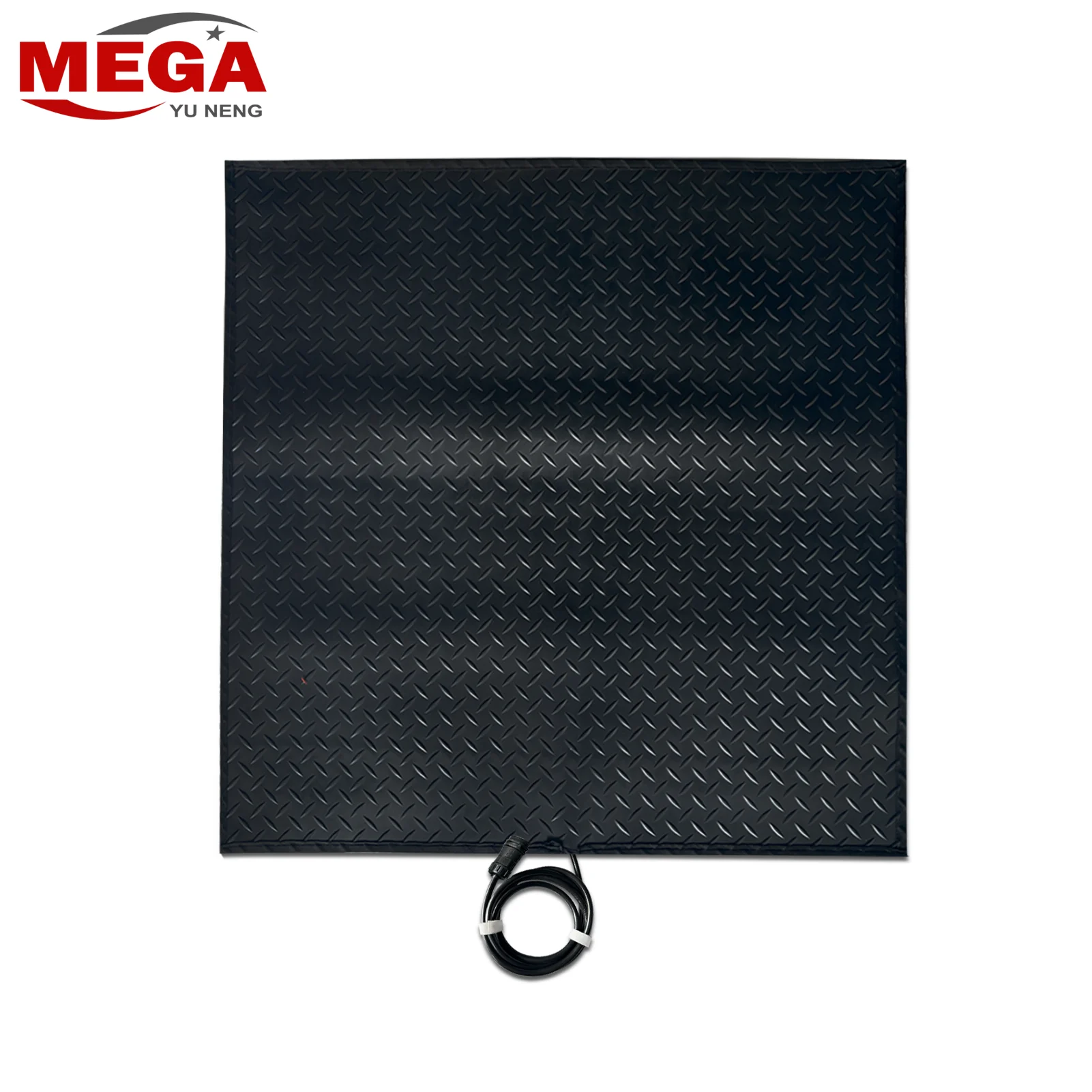 Snow Melting Porches Mat 110V Snow Melting Mat Slip-Proof Rubber Heated Mat Connection W/Power Cord Heated Driveway Pad