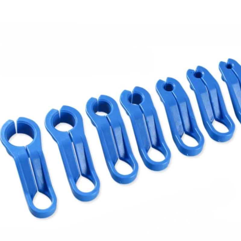 Zestaw narzędzi do demontażu samochodu 7 szt., narzędzie do usuwania przewodów paliwa klimatyzacji, narzędzie do szybkiego demontażu przewodów olejowych klimatyzacji, dla pracownika konserwacyjnego.