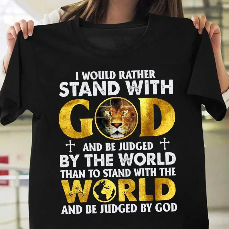

Faith I Would Rather ANQZ1110021Z Dark Classic T Shirt_2638