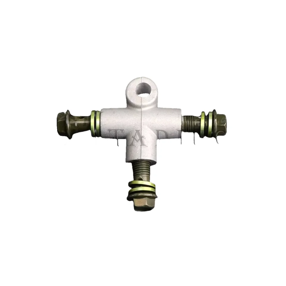 Manguera de freno hidráulico de 10mm, conector adaptador de 3 vías para motocicleta, Dirt Bike, piezas del sistema de frenos ATV