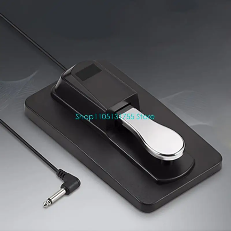 K0EF Piano Sustain Pedal with Base for Digital Piano Practice and Home Lessons
