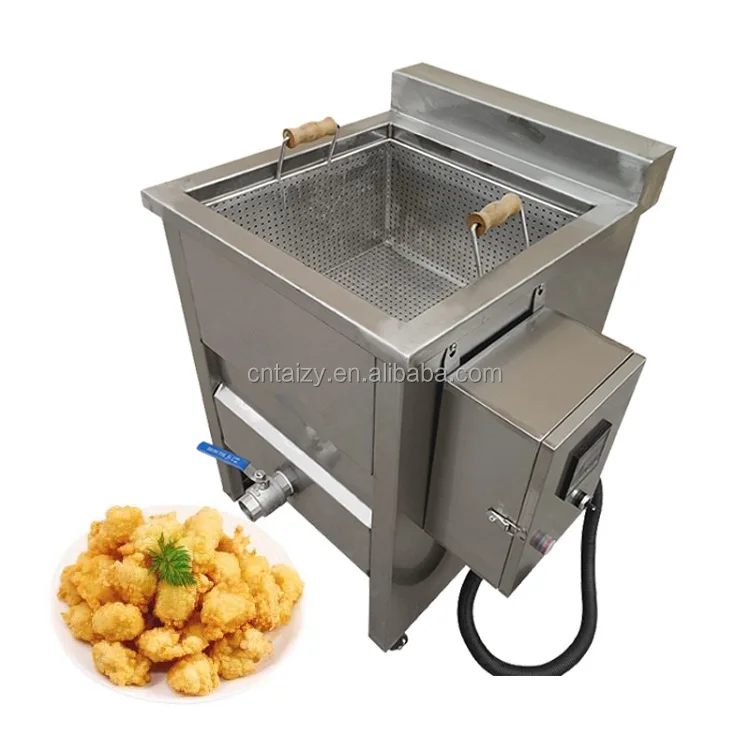 Fritadeira comercial de batatas fritas Fritadeira elétrica