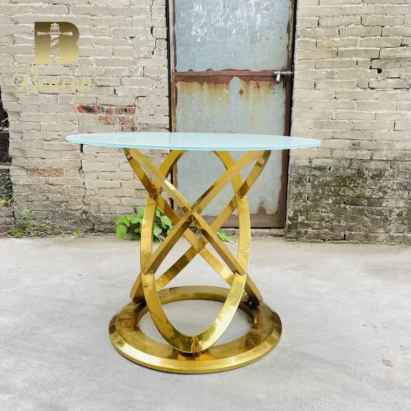 Customized White Wedding Cake Table Decorative Stand New Design Sweet Display for Birthday & Anniversary Event
