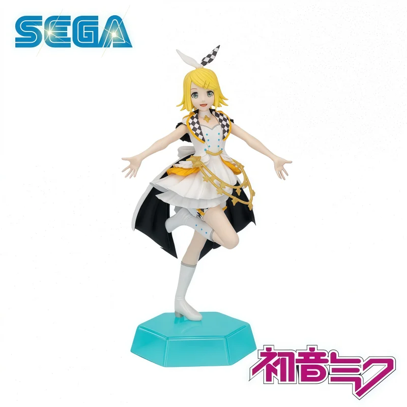 在庫あり-100-オリジナル-sega-初音ミク-鏉音リン-アクションフィギュア-モデル人形-新品-boexd-アニメキャラクター-ガレージおもちゃ