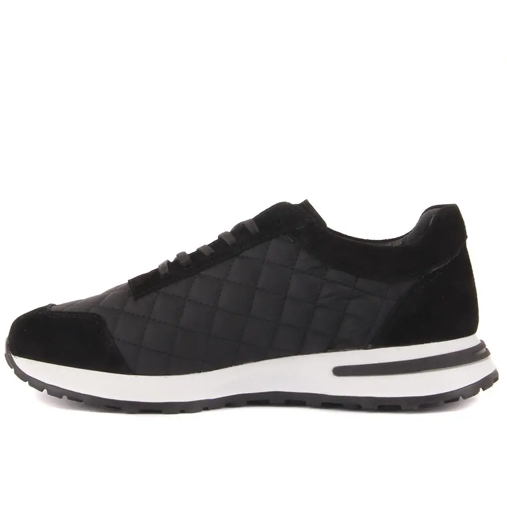 Sail Lakers-Black Color-Laced Male Sneaker