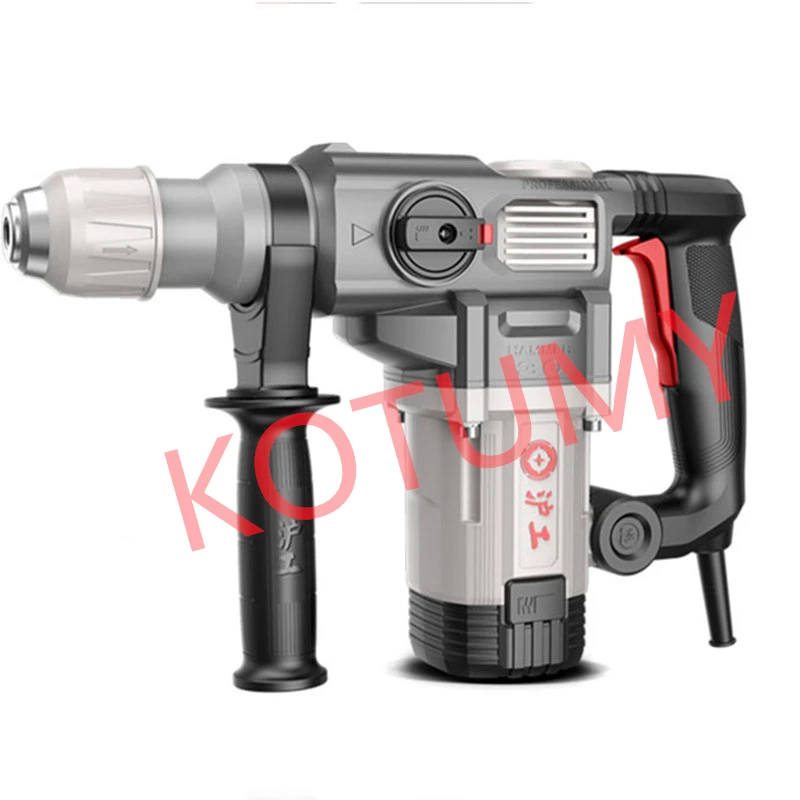 Electric Hammer 1480W Industrial Heavy-Duty Concrete High-Power Electric Impact Drill Multifunctional Dual Purpose Electric Pick