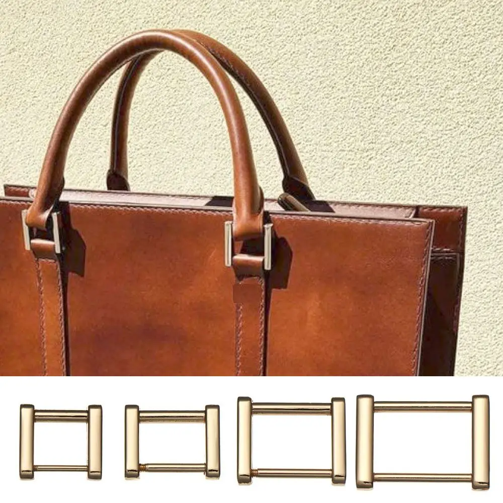 Webbing Gesp Gesp Lederen Handwerk Afneembare Riem Connector Tas Lus Schroef Ringen Gesp Rechthoek Ringen Gesp