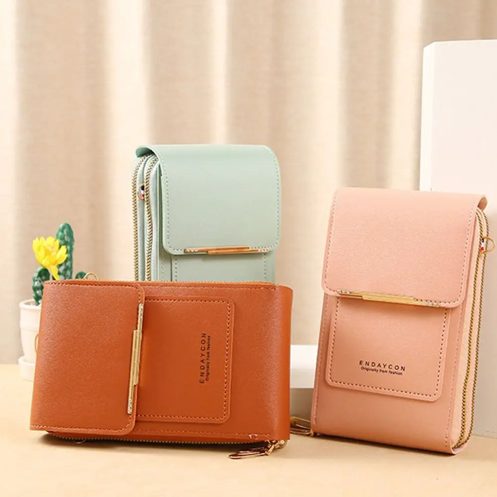 Portable Touch Screen Phone Bag High Quality RFID Anti Theft Purse Women Smartphone Storage Crossbody Bag Handbag