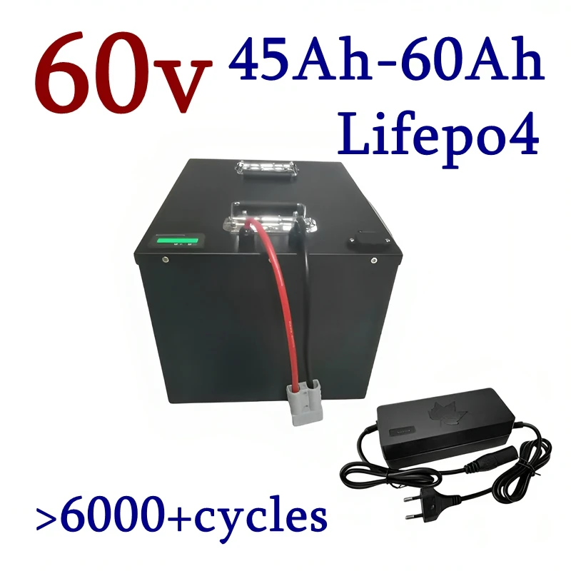 

DS Lifepo4 60 В 45 Ач 50 Ач 60 Ач литиевая батарея для 3000 Вт мини моторизованный 3-колесный электрический трехколесный велосипед для взрослых с покрытием мобильного скутера