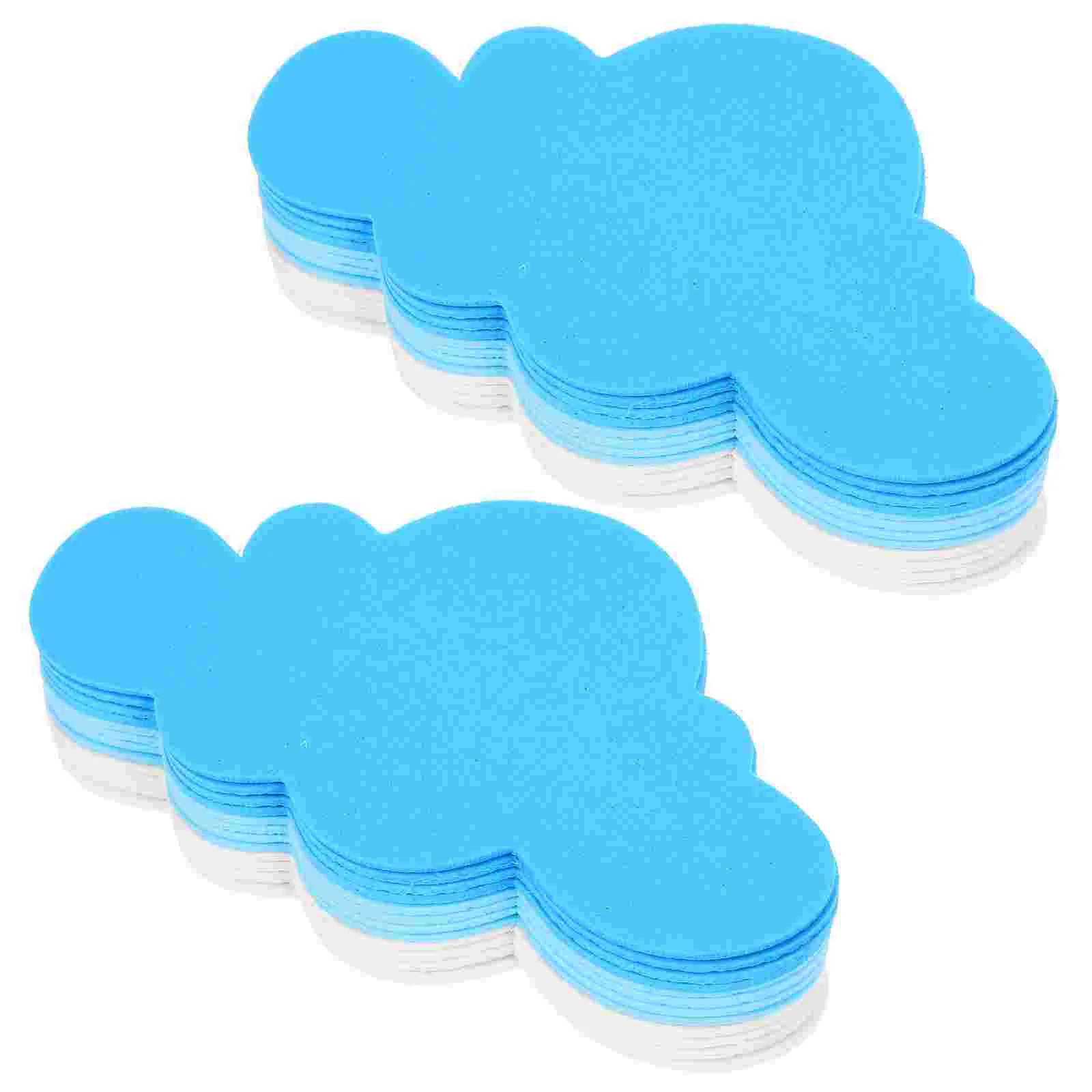 

24 Pcs Clouds Wall Sticker Nursery Decor Pearl Stickers for Kids Children's Room