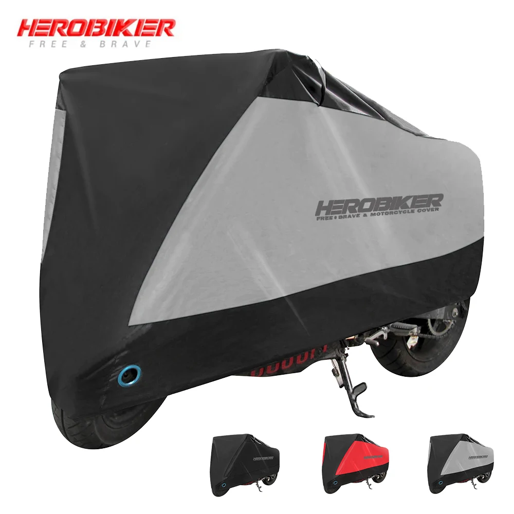 

New Motorcycle Cover With Rain And Sun Protection Riding Accessories Outdoor Dust-proof Motorcycle And Electric Bike Cover