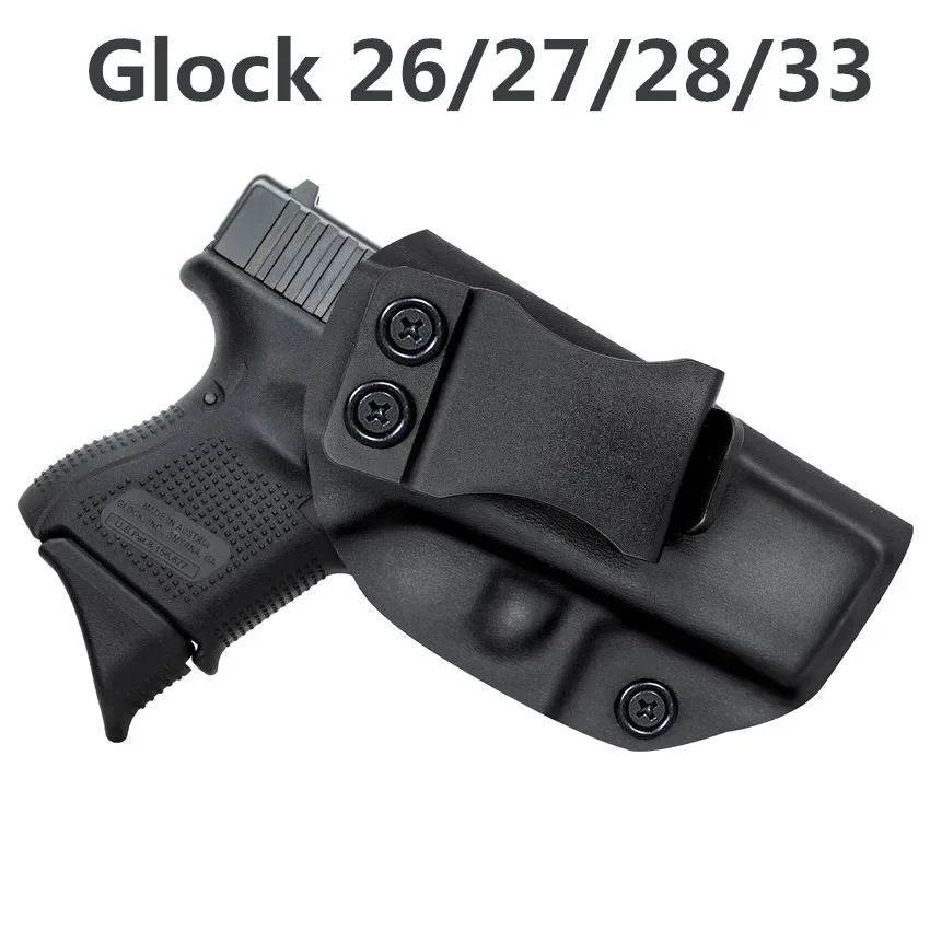 IWB Kydex Étui Gauche Glock 17 19 22 23 25 26 27 28 31 32 33 43 43X À L\'intérieur de La Ceinture de Transport Dissimulé CCW Aiwb Annexe