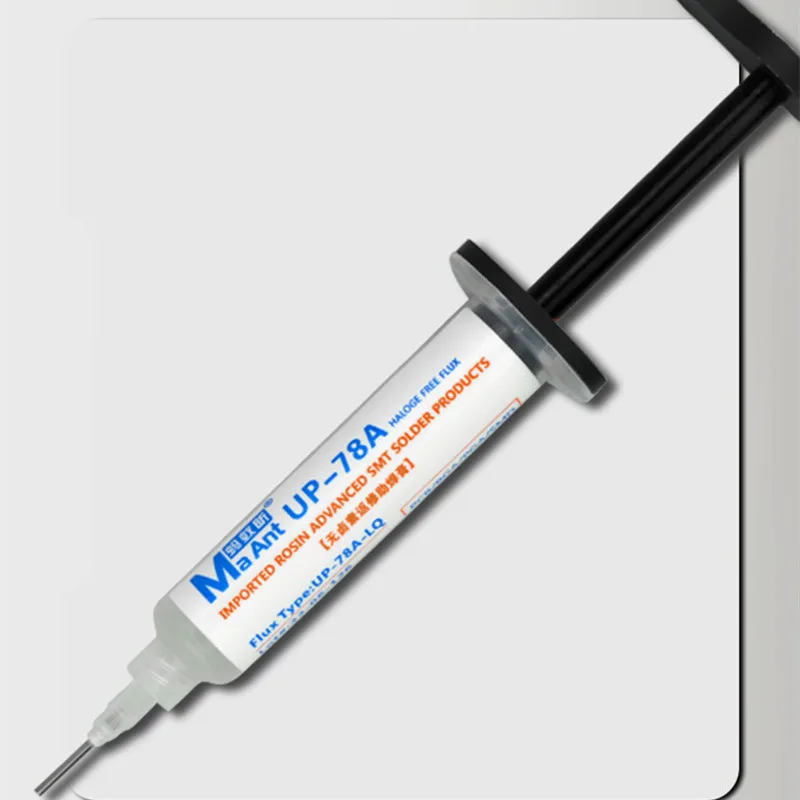 MaAnt UP-78A Halogen Free Solder Paste for Mobile Phone PCB BGA IC Chip Repair 20G Rosin Advanced SMT Welding Needle Flux