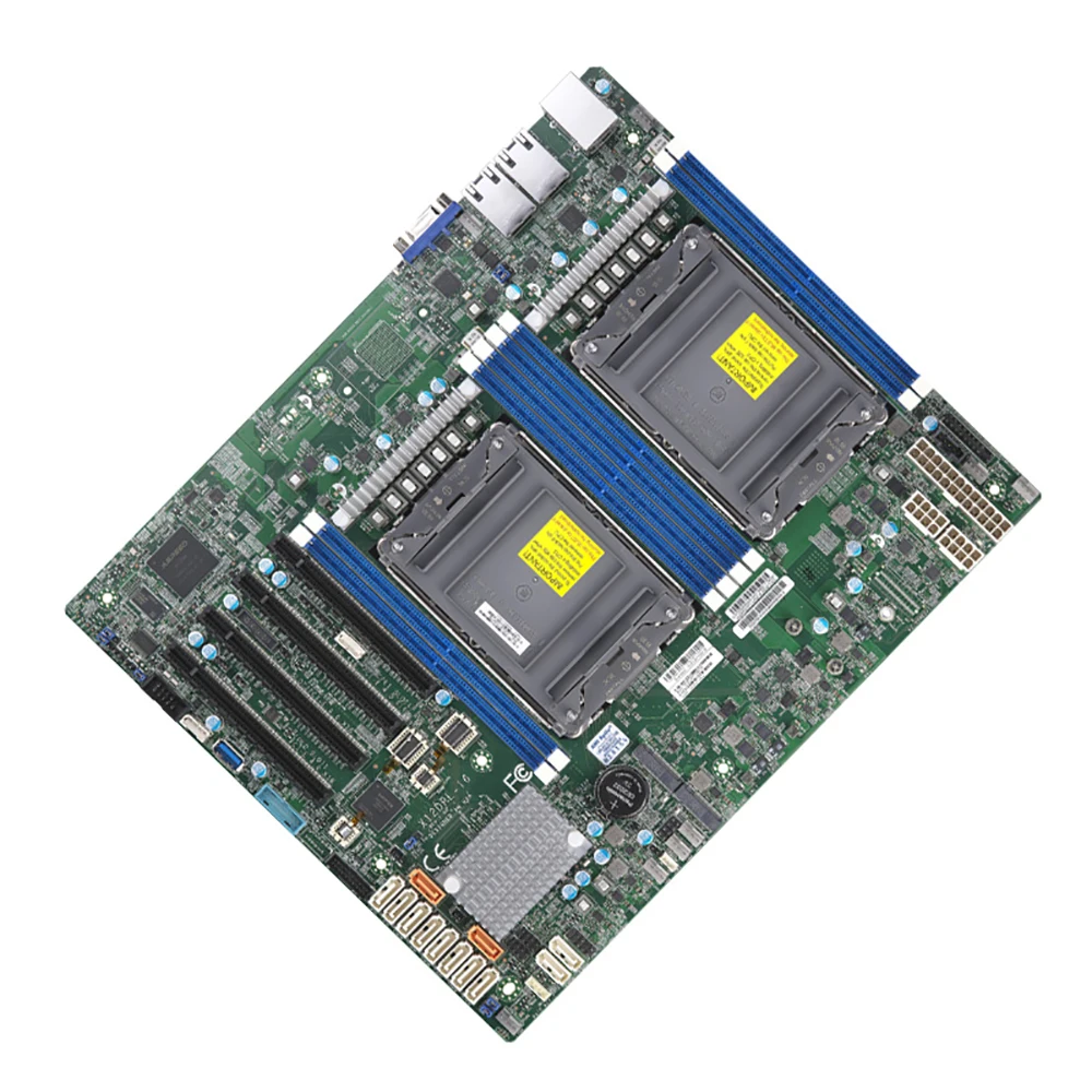 C621A LGA-4189 DDR4-3200MHz 12XSATA 3 256GB ATX Dual-Way Server Motherboard For Supermicro X12DPL-i6