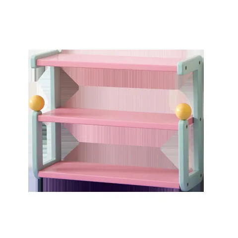 Dopamine color matching coffee cup mug storage rack makeup table perfume lipstick storage rack soft decoration 5