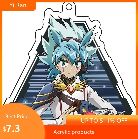 

Anime Fan SYu-Gi-Oh! Acrylic Keychain Pendant Bag Car Keychain Cell phone Accessories present Firend Christmas Gifts 6CM