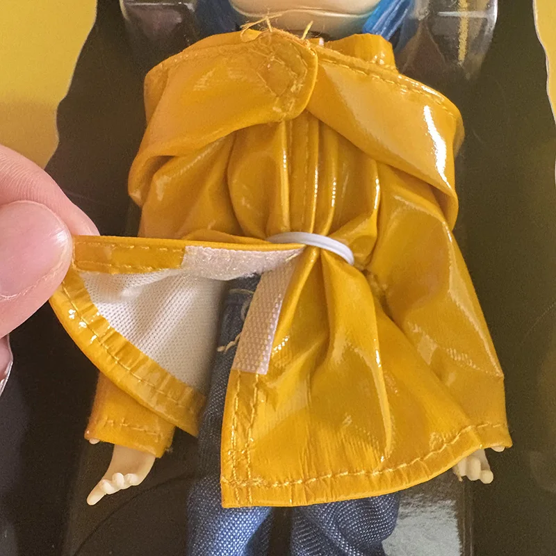 NECA Coraline Action Figure With Yellow Raincoat Toy Doll Gift For Christmas Children Birthday Gift Decoration 18CM