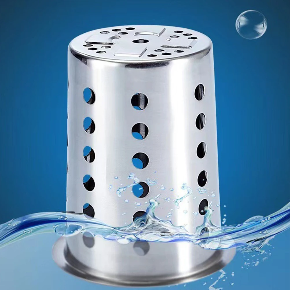 

Fork Bucket Compartments Utensil Holder Kitchen Spatula Cutlery Drainer Elegant Hanging Utensils