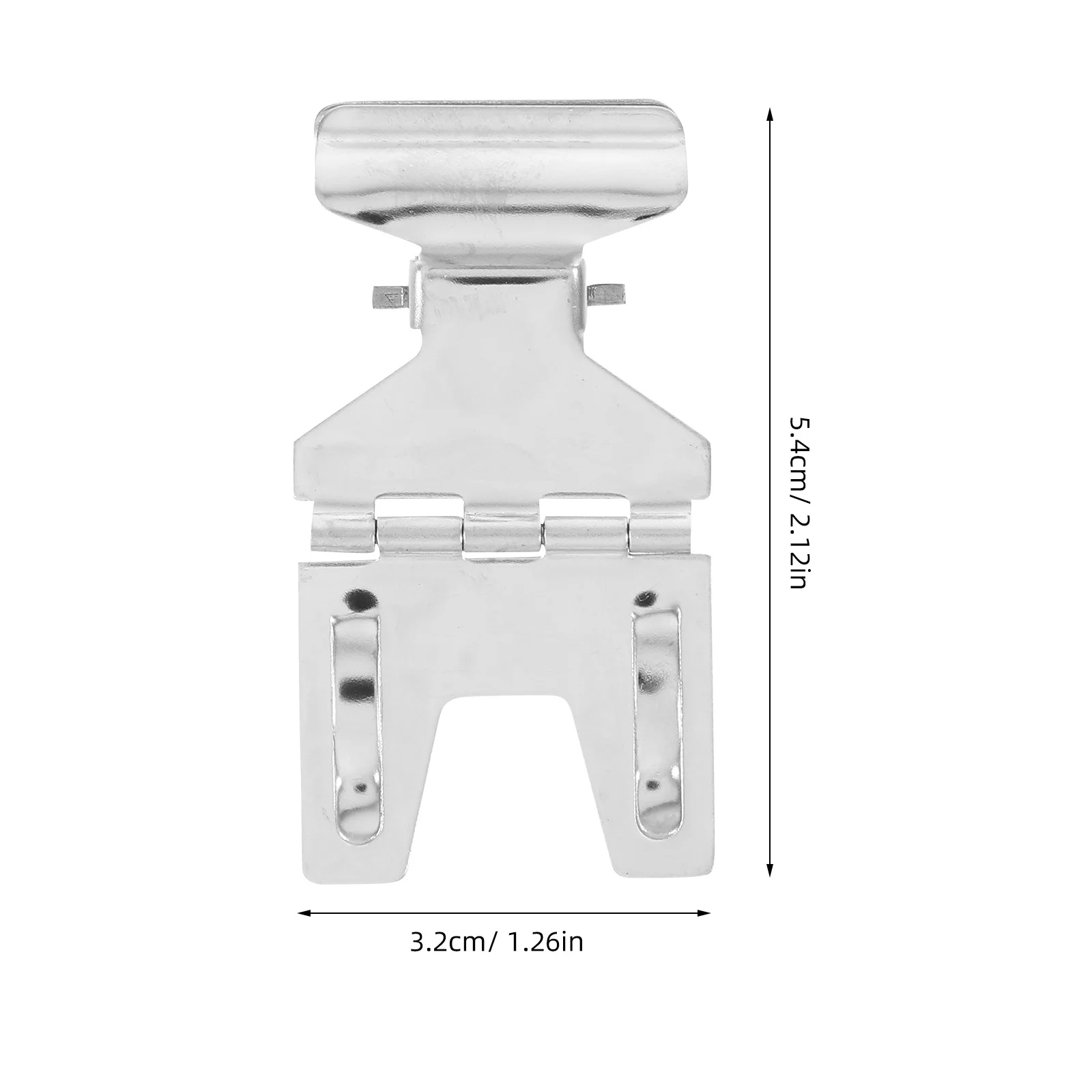 10Pcs Metal Retail Display Clips Sign Holder Pop Advertising Function Easy to Use for Supermarkets Bakeries Silver