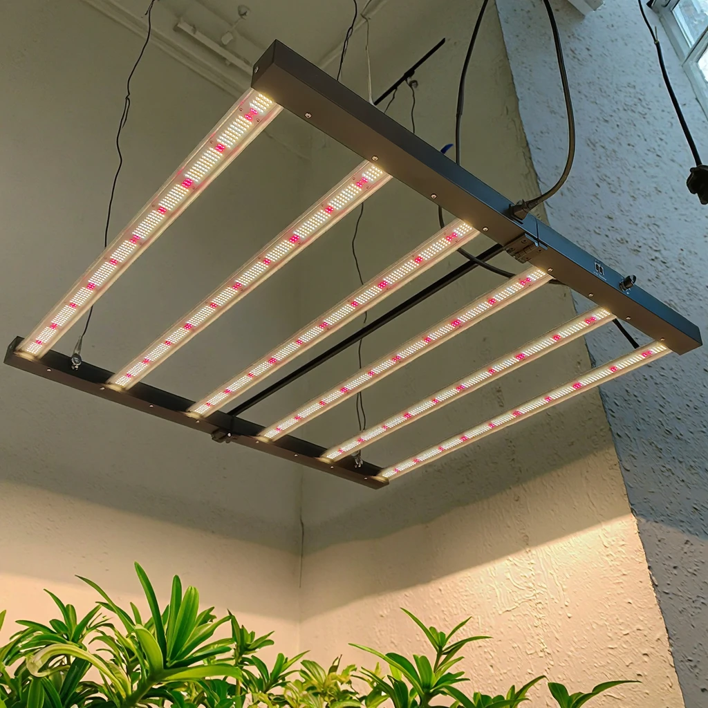 

SLTMAKS 720 Вт полный спектр светильник для выращивания комнатная теплица Samsung лампа для выращивания вертикальный сельскохозяйственный складной бар светодиодный светильник для роста растений