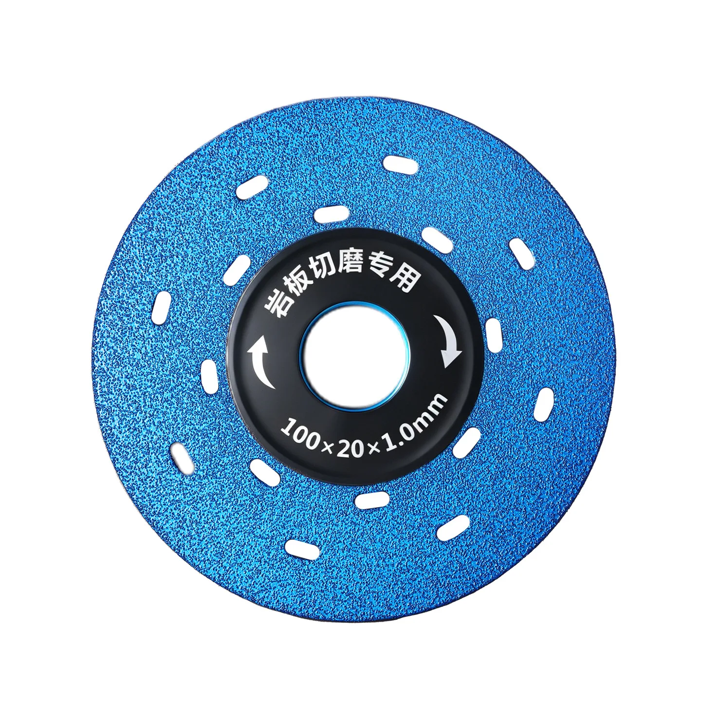 100M Diamond Cutting Disc Ultra Thin No Chipping Dry Saw Blade Grit for Porcelain Ceramic Tile Marble Glass Angle Grinder view 6