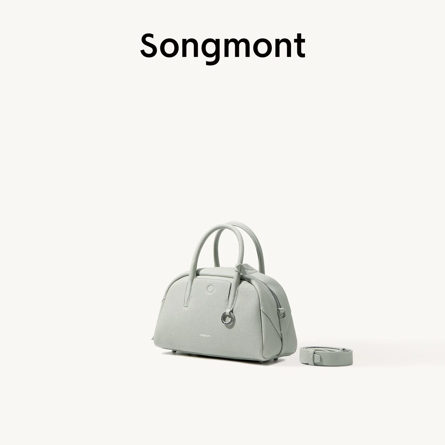 

Songmont Tracing Mini Bowling Bag, Compact Boston Style Crossbody Purse for Women, Small Shoulder Bag