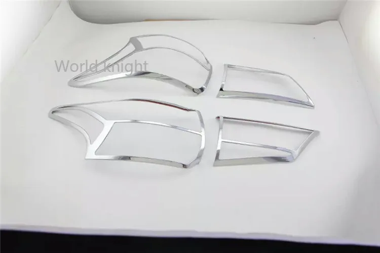 ABS chrome taillight rear light lamp cover trim molding garnish styling for Mitsubishi Outlander 2016 2017 2018