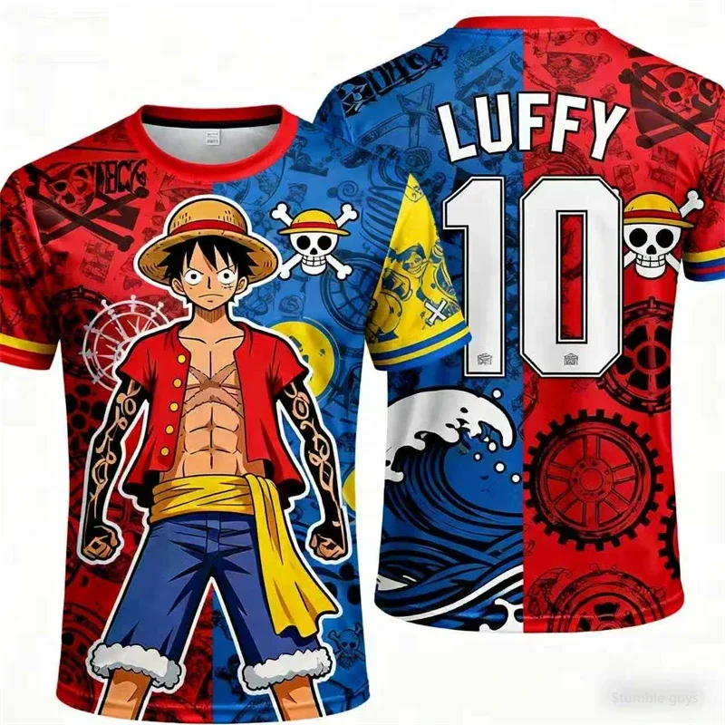 Stilvolles einteiliges T-Shirt für Herren, Katakuri Mochi Fruit Jersey, Jungenkleidung, Mädchenkleidung, kurzärmelig, leichte Streetwear