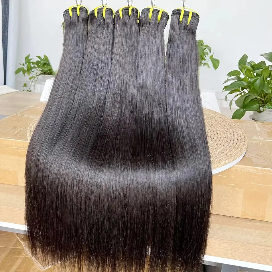 Sophia-Bundles de cheveux humains cousus, extensions de tissage de cheveux bruts non transformés, offres de 3 faisceaux, qualité 12A, vietnamien,