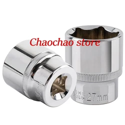 1pcs hexagon 1/2 short socket Wrench Head Sleeve Chrome vanadium alloy 8MM 9MM 10MM 11 12 13 14 15 16 17 18 19 20 21 22 23 24