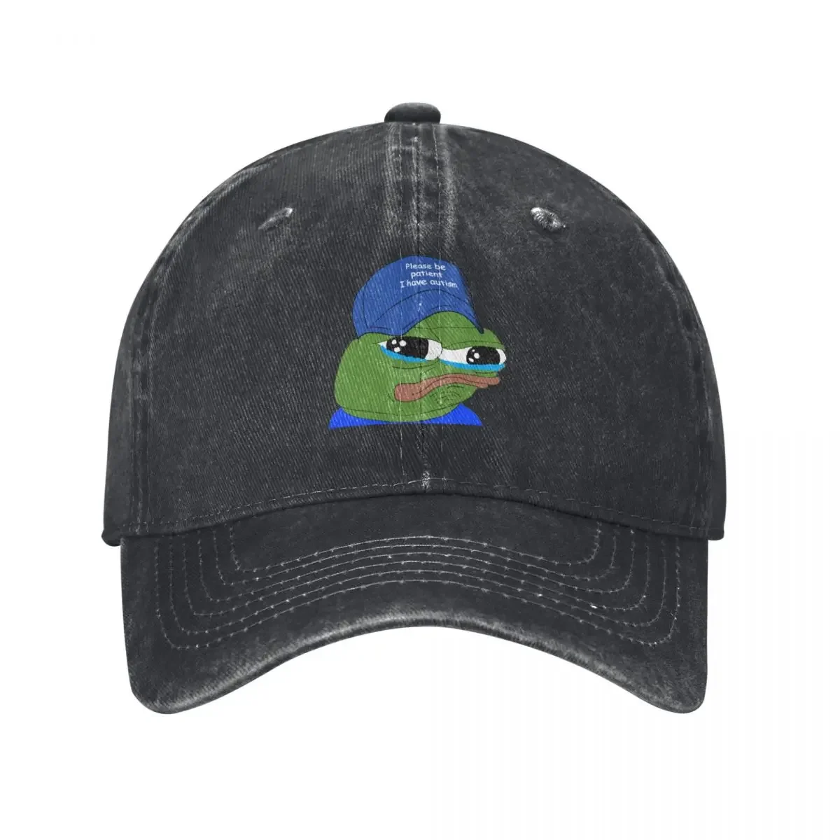 

Pepe Autism Hat Baseball Cap Golf Cap Golf Hat Man Women's Hats Men's