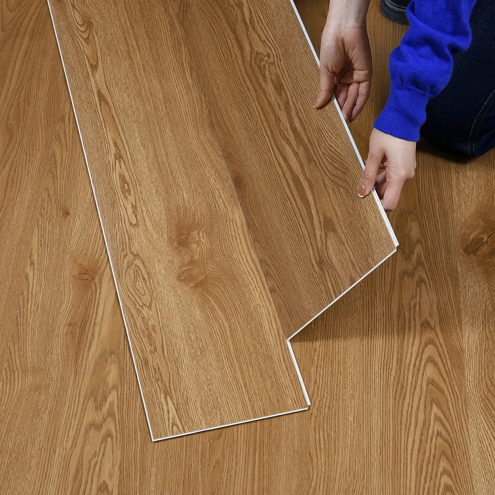 أرضيات SPC صلبة من الدرجة التجارية 4.5 مم، أرضيات داخلية متشابكة مقاومة للماء ومضادة للانزلاق للأرضيات السكنية التجارية