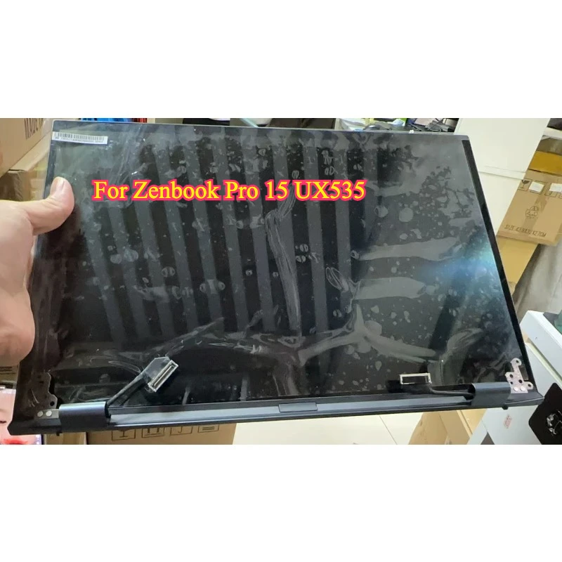 A++ ATNA56WR18 For A.SUS Zenbook Pro 15 UX535 UX535LI UX535LH Display Complete Touch Screen Assembly upper half