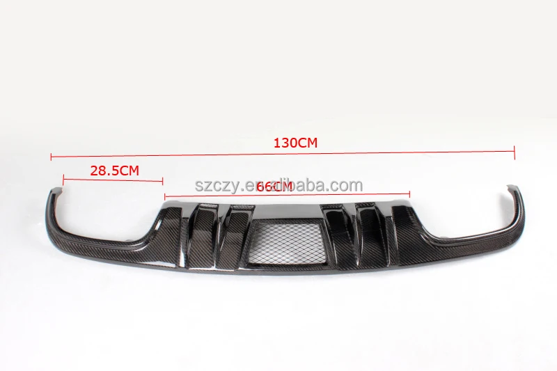 مناسبة للناشر الخلفي من ألياف الكربون W204 مناسبة لمصد W204 C63