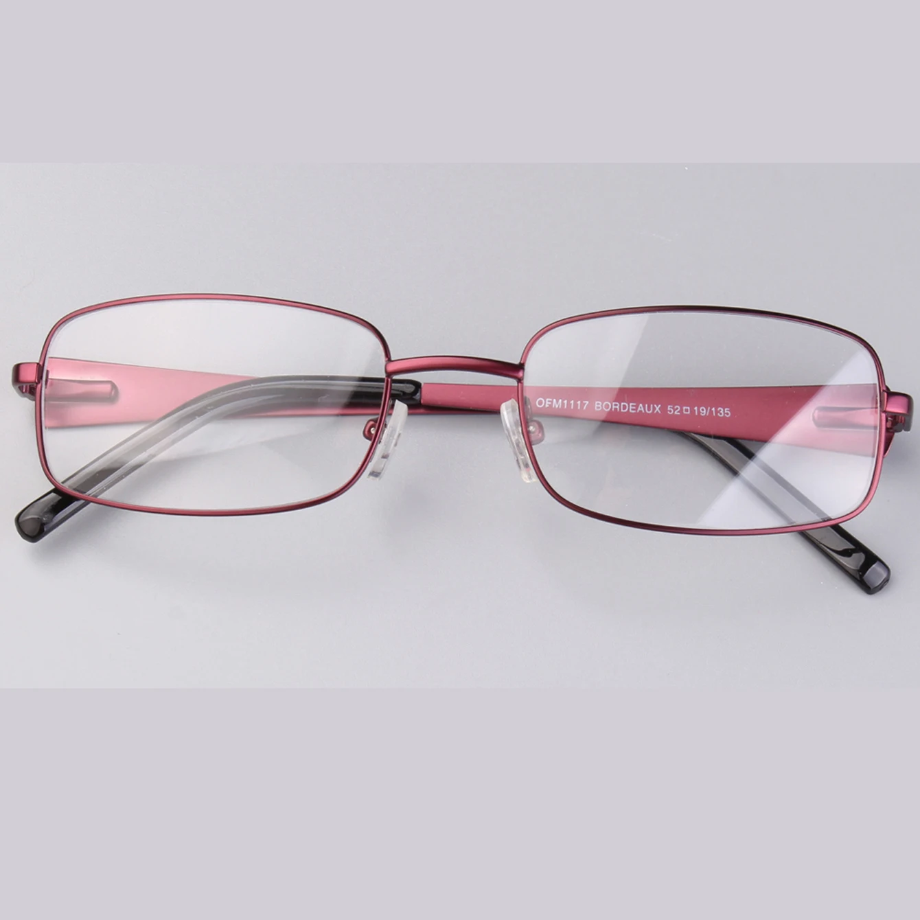 

Wholesale promotion clearance glasses women red Europe market Paris vintage spring hinge high end gafas eyecare square gafas