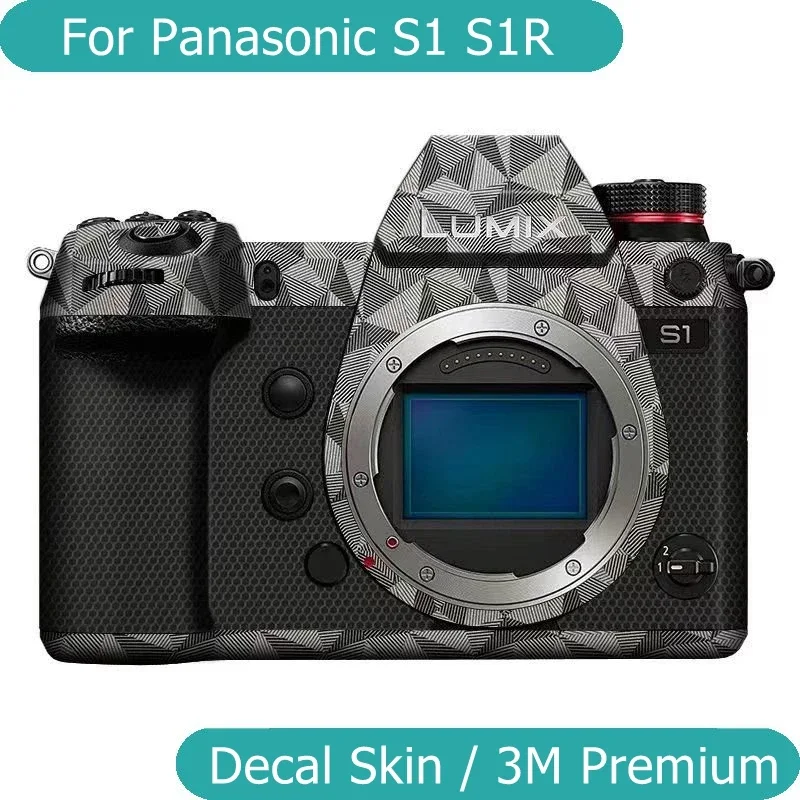 لباناسونيك LUMIX S1 S1R المضادة للخدش عدسة الكاميرا ملصق معطف التفاف طبقة رقيقة واقية الجسم حامي غطاء الجلد
