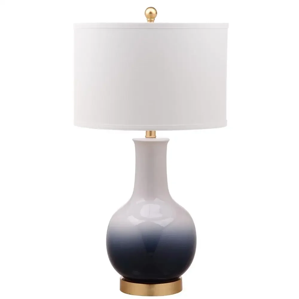 Chic Navy Blue Genie Style Ceramic Table Lamp 28