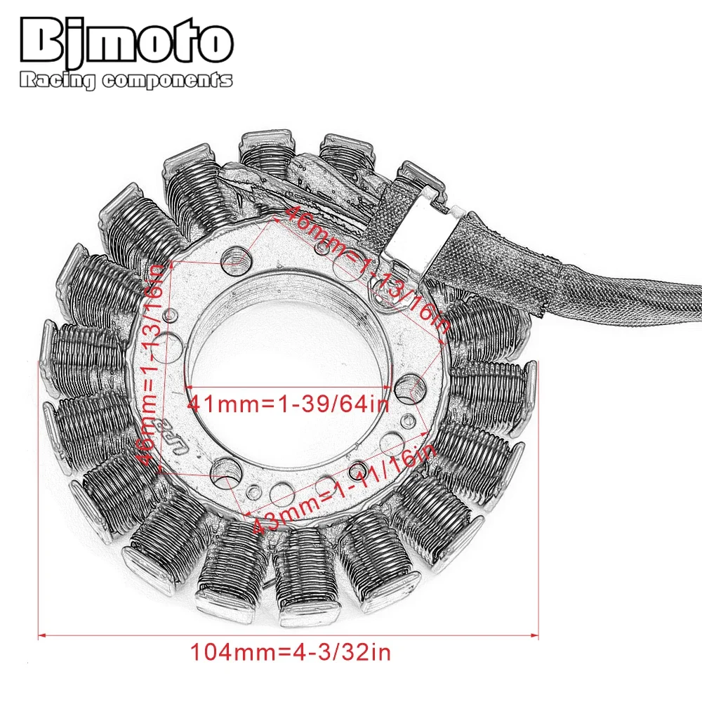 Motorcycle XP 500 TMAX500 Generator Stator Coil For Yamaha XP500 TMAX 500 2008-2011 FX Nytro RS Vector Viking SR Viper 1000
