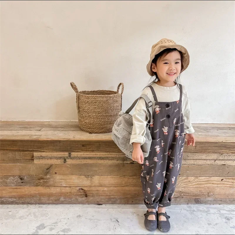 Combinaison Enfant Fille Ete Fluide 1-6 ans Vintage Jumpsuit Salopette Fille Chic Et Elegant sans Manche Ample Pas Cher Mignon Confortable Casual Combinaison Enfant Fille Ete Fluide 1-6 ans Vintage Jumpsuit Salopette Fille Chic Et Elegant sans Manche Ample Pas Cher Mignon Confortable Casual