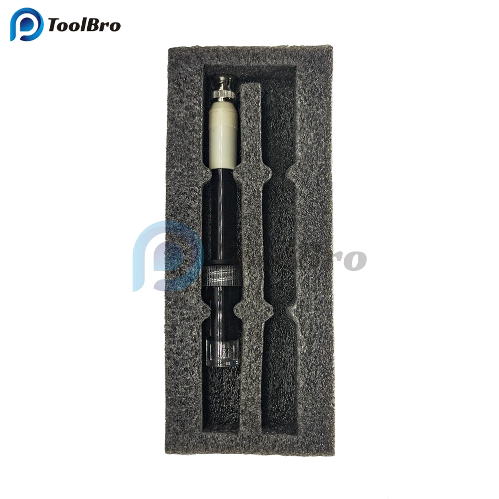 201P-2 PH Electrode Probe BNC Connector 0-14PH Fruits Meat Paper Skin Cheese for Handheld PH Meter Analyzer Tester PH Sensor