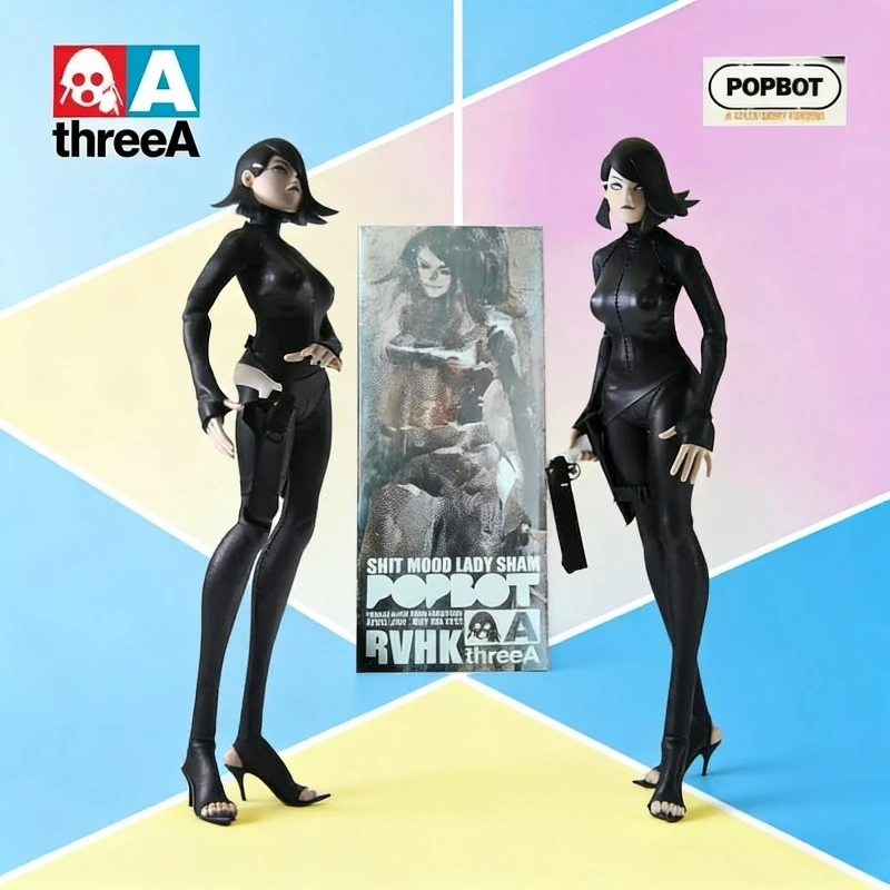 

В наличии: Оригинальная коллекционная подвижная фигурка POPBOT Shit Mood Lady Sham от ThreeA, игрушка-подарок для мальчиков и коллекционеров