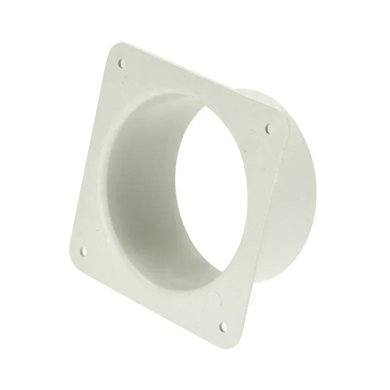 1pc 4Inch 6Inch 8Inch 10Inch 12Inch Duct Connector Flange ABS Plastic Mounting Plate Hose Pipe Adaptor