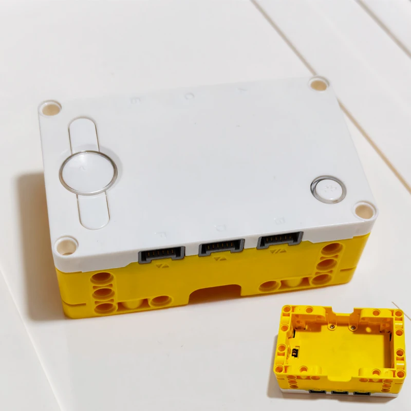 1-3Pcs Hub Programmable SPIKE 6-Port Motors 54675 54696 Compatible 53444 Large/Medium Motor DIY Education Bricks Kids Toy Gift