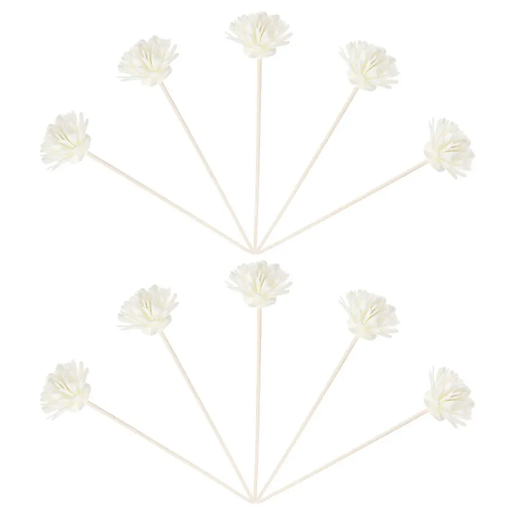 

10Pcs Simulated Chrysanthemum Aroma Sticks Diffuser Refill Accessories for Essential Oil Home Decoration Relaxation Fragrance