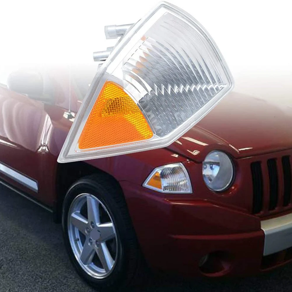 Для Jeep Compass 2007-2010, автомобильная парковочная лампа, сигнал поворота, оболочка справа